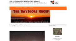 Desktop Screenshot of bayshoregrouprealty.com